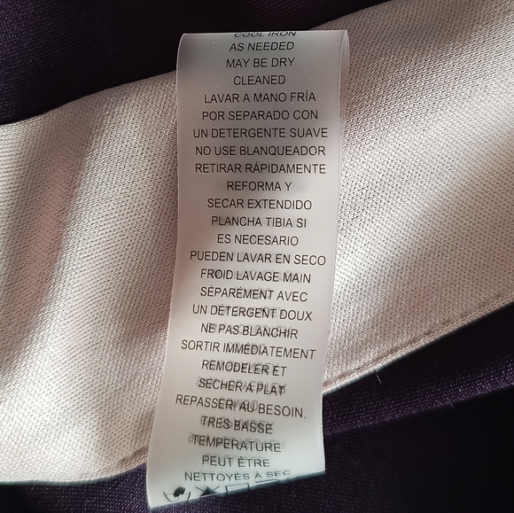 🎁 VINCE CAMUTO wine burgundy dress size 10 - Picture 10 of 14